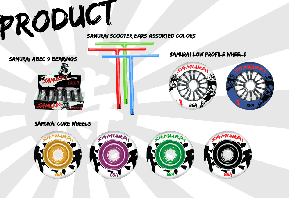 QUALITY GEAR FOR SCOOTER WARRIORS